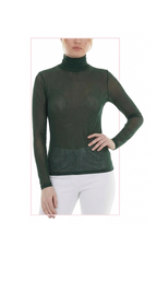 T2126:  Long-Sleeve Turtleneck Top - ONE SIZE (OSFM)