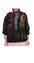 TF-4733: "TRUST" Varsity Patch Bomber Jacket