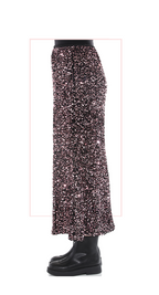 TF-7139:  Sequin Maxi Skirt