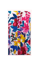 T1-4800 floral button front, long sleeve top