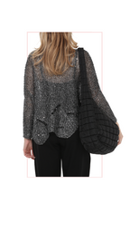T2110 LOOSE KNIT  LONG SLEEVE SWEATER