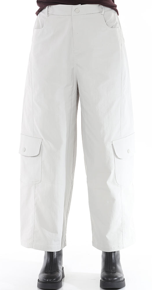 TF-7145 #1-Ivy: Zip Front, Ivy Colored, Barrel, Cargo Pants