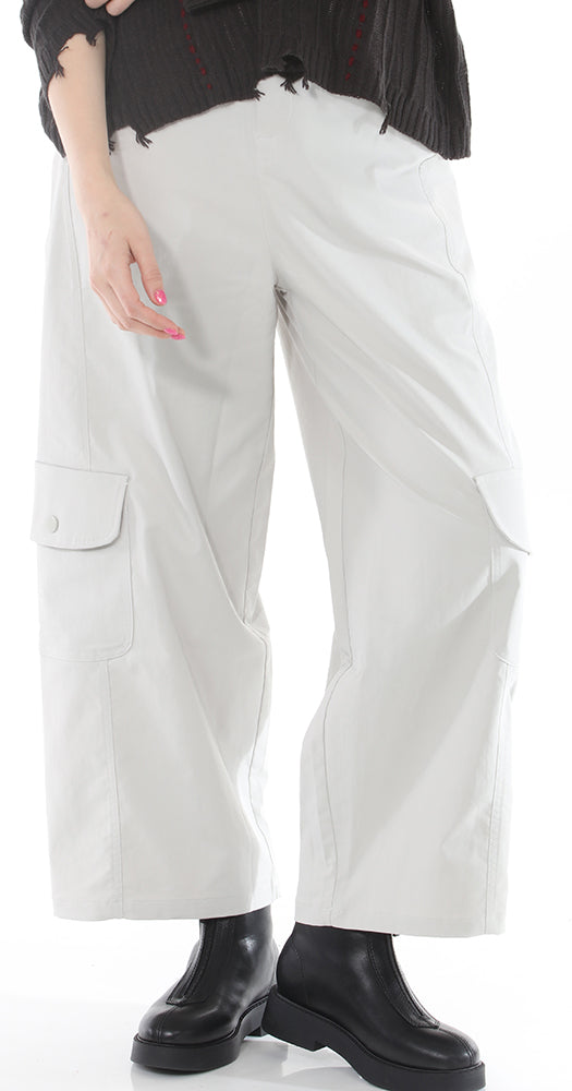 TF-7145 #1-Ivy: Zip Front, Ivy Colored, Barrel, Cargo Pants
