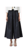 TT-7179 #1-black/blue :  ankle length culottes