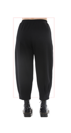 T2-7147:  Barrel-Leg Tapered Pants